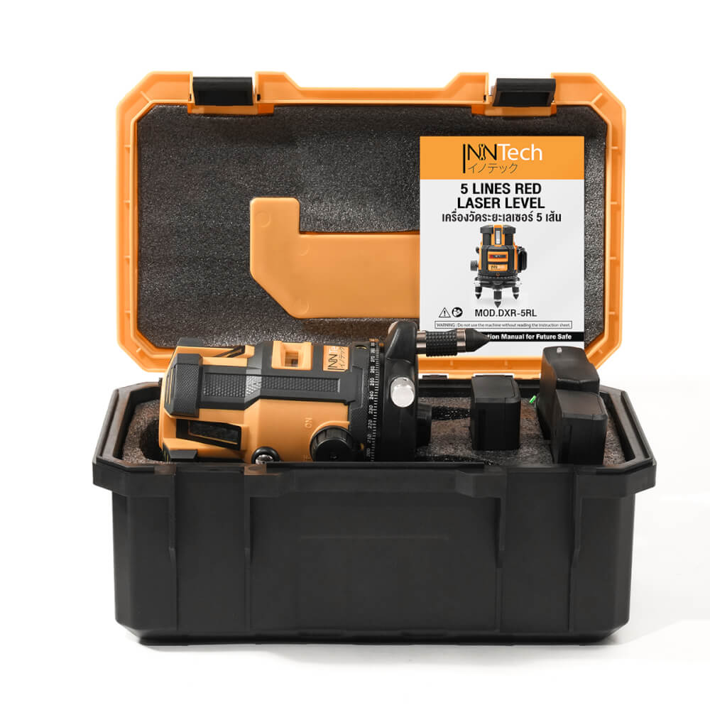 เครื่องวัดระดับเลเซอร์ InnTech รุ่น DXR-5RL 5 เส้น 360 องศา